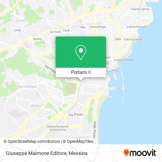 Mappa Giuseppe Maimone Editore