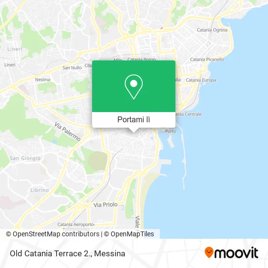 Mappa Old Catania Terrace 2.