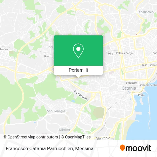 Mappa Francesco Catania Parrucchieri
