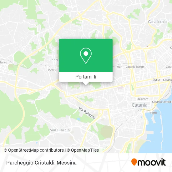 Mappa Parcheggio Cristaldi