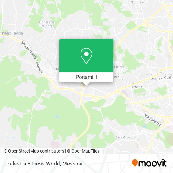 Mappa Palestra Fitness World
