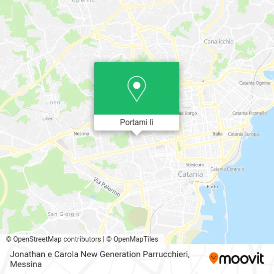 Mappa Jonathan e Carola New Generation Parrucchieri