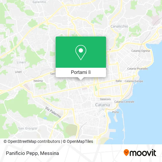 Mappa Panificio Pepp