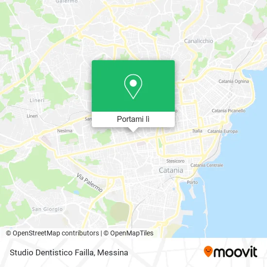 Mappa Studio Dentistico Failla