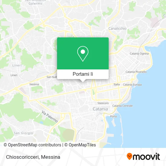 Mappa Chioscoricceri