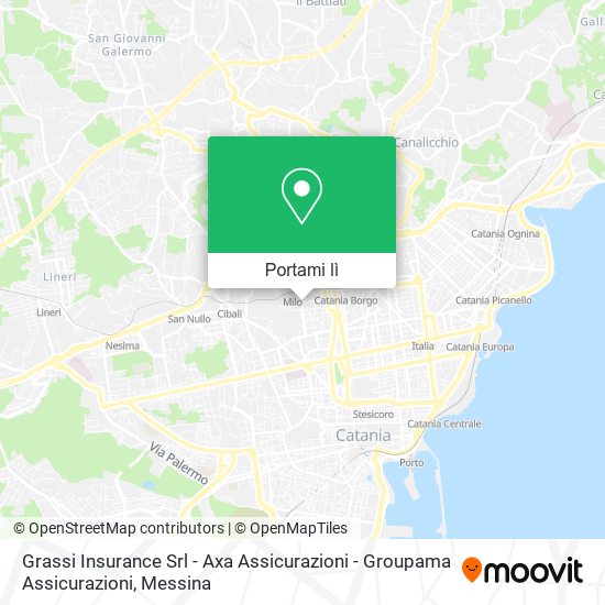Mappa Grassi Insurance Srl - Axa Assicurazioni - Groupama Assicurazioni