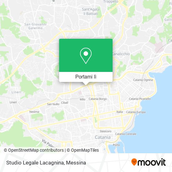 Mappa Studio Legale Lacagnina