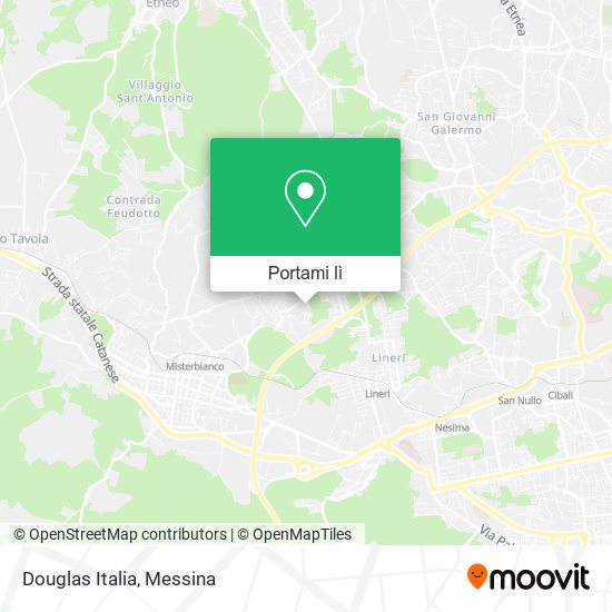 Mappa Douglas Italia