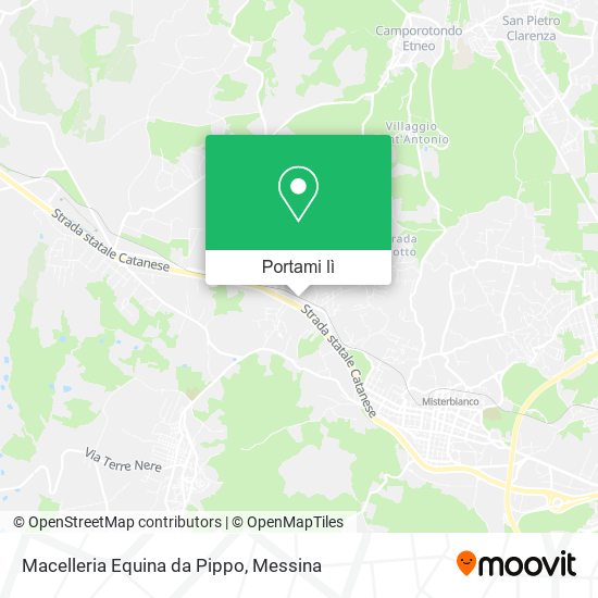 Mappa Macelleria Equina da Pippo