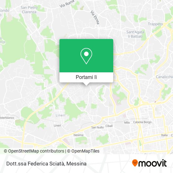 Mappa Dott.ssa Federica Sciatà