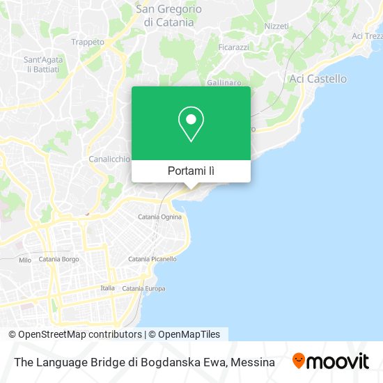 Mappa The Language Bridge di Bogdanska Ewa