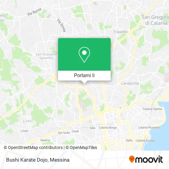 Mappa Bushi Karate Dojo