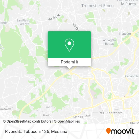 Mappa Rivendita Tabacchi 136