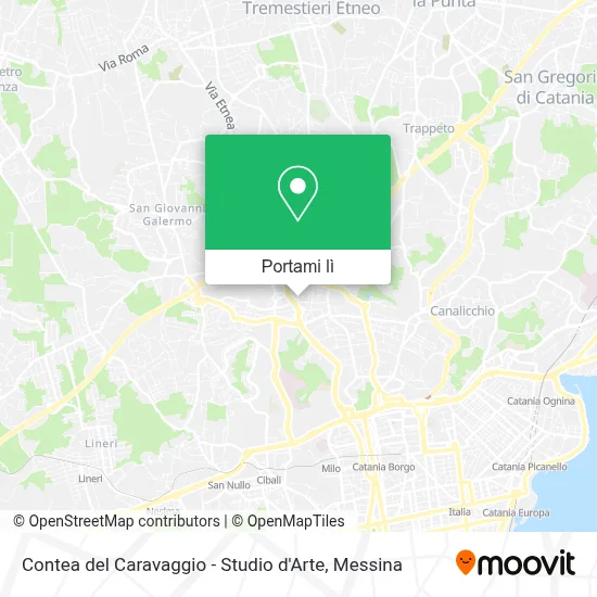 Mappa Contea del Caravaggio - Studio d'Arte