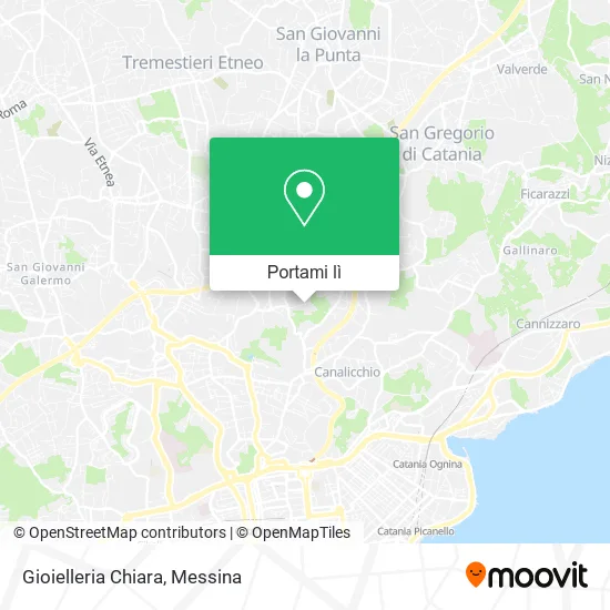 Mappa Gioielleria Chiara