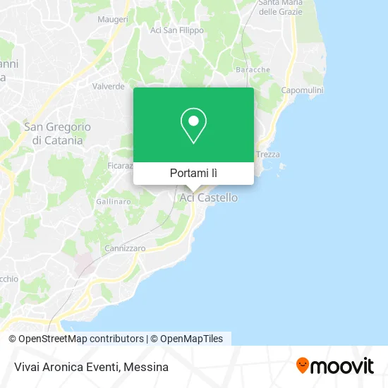 Mappa Vivai Aronica Eventi