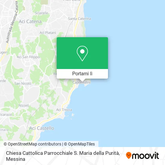 Mappa Chiesa Cattolica Parrocchiale S. Maria della Purità