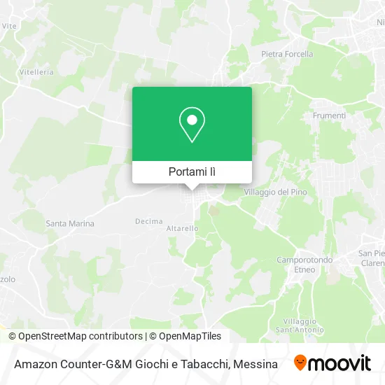Mappa Amazon Counter-G&M Giochi e Tabacchi