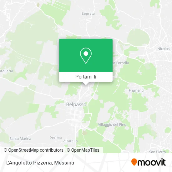 Mappa L'Angoletto Pizzeria