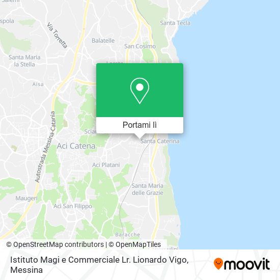Mappa Istituto Magi e Commerciale Lr. Lionardo Vigo