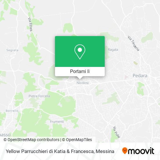 Mappa Yellow Parrucchieri di Katia & Francesca