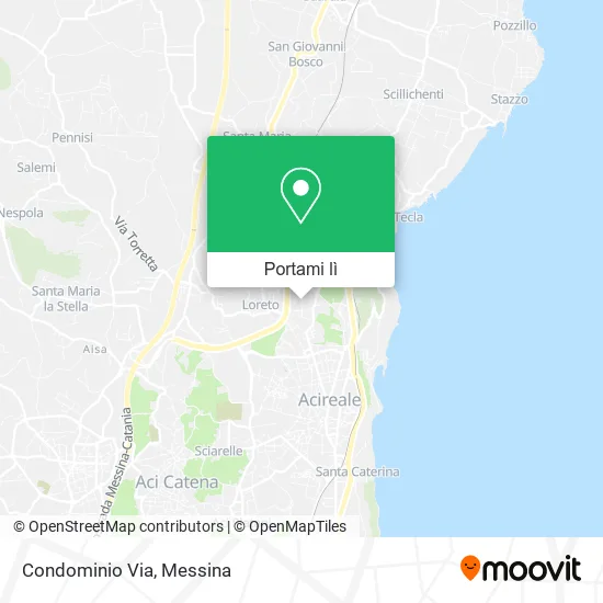 Mappa Condominio Via