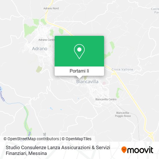 Mappa Studio Consulenze Lanza Assicurazioni & Servizi Finanziari