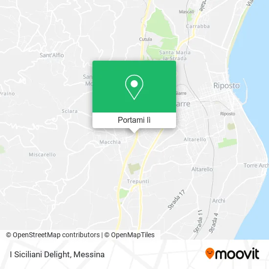 Mappa I Siciliani Delight