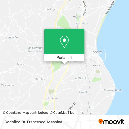 Mappa Rodolico Dr. Francesco