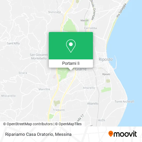 Mappa Ripariamo Casa Oratorio