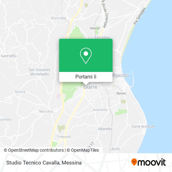 Mappa Studio Tecnico Cavalla