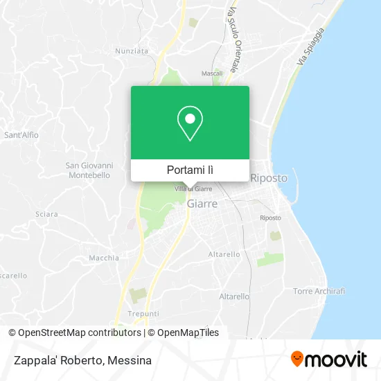 Mappa Zappala' Roberto