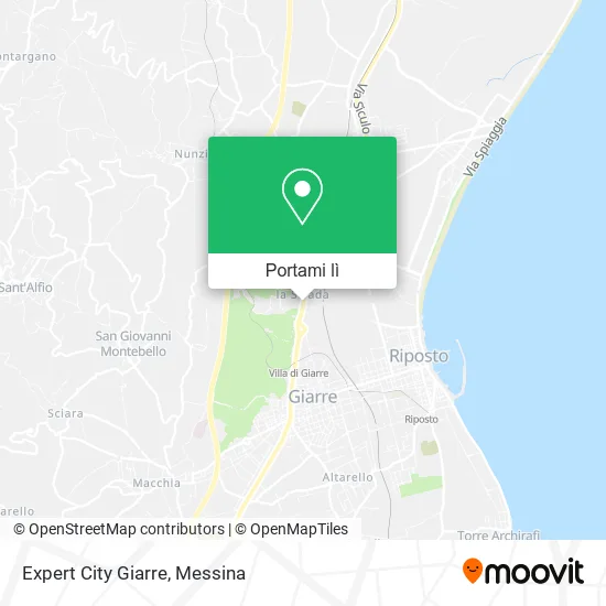 Mappa Expert City Giarre