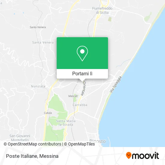 Mappa Poste Italiane