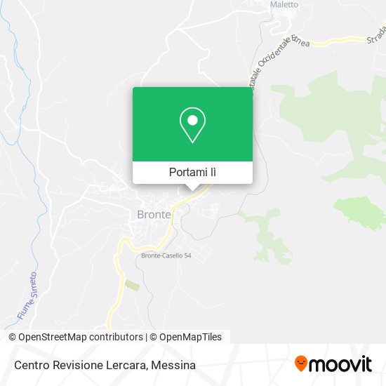 Mappa Centro Revisione Lercara