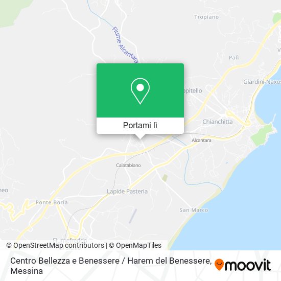 Mappa Centro Bellezza e Benessere / Harem del Benessere