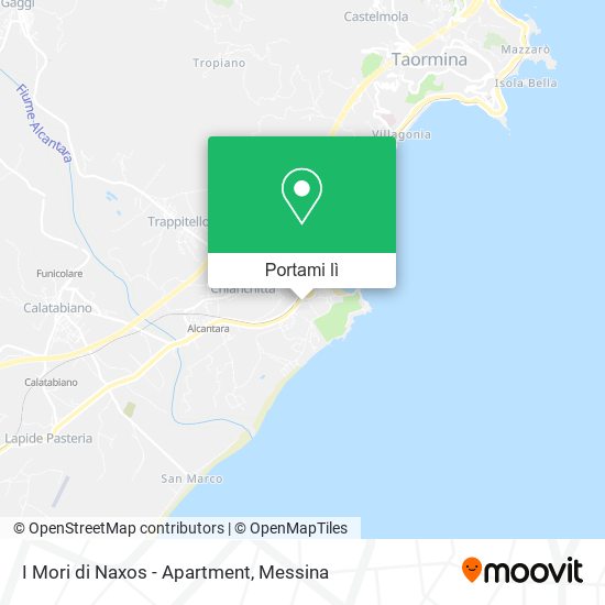 Mappa I Mori di Naxos - Apartment