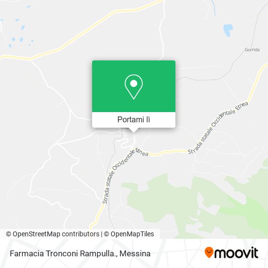 Mappa Farmacia Tronconi Rampulla.