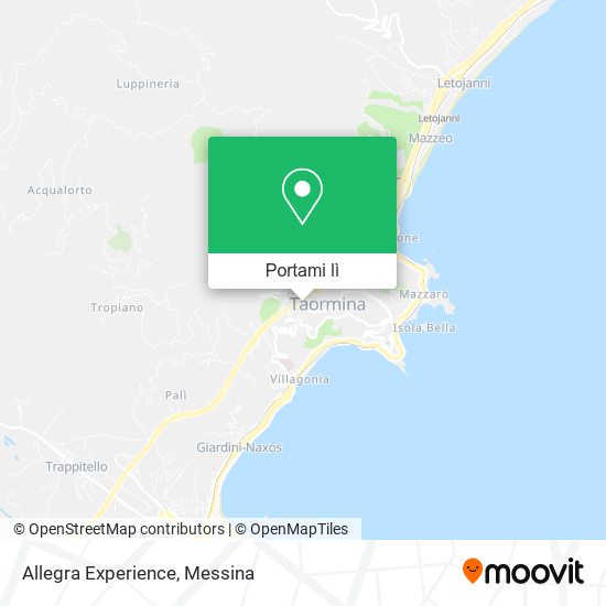 Mappa Allegra Experience