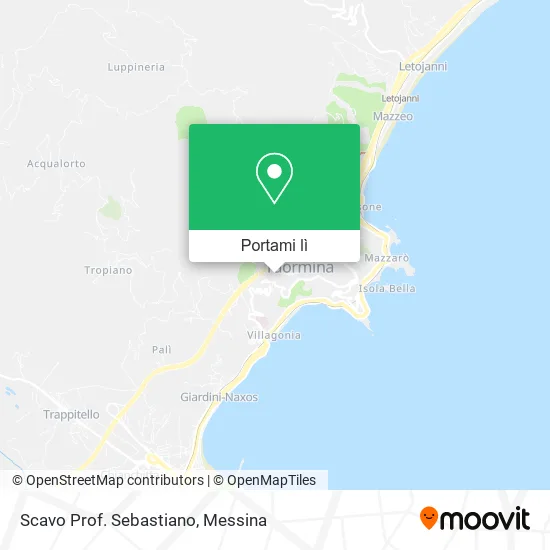 Mappa Scavo Prof. Sebastiano