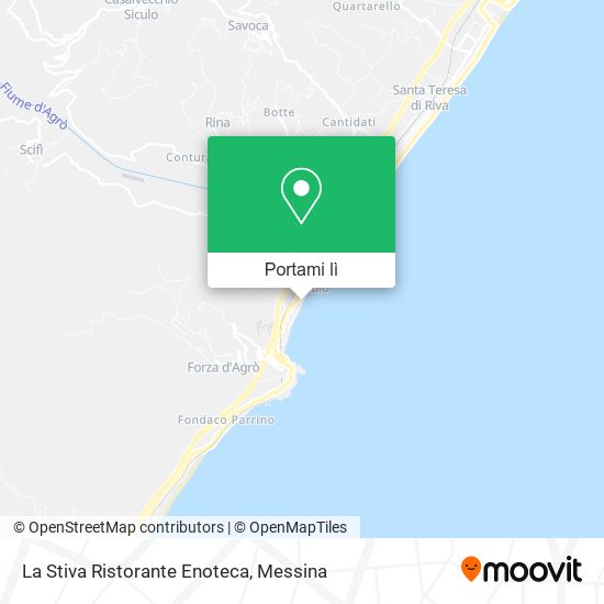 Mappa La Stiva Ristorante Enoteca