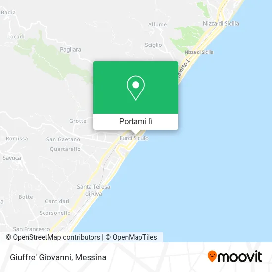 Mappa Giuffre' Giovanni