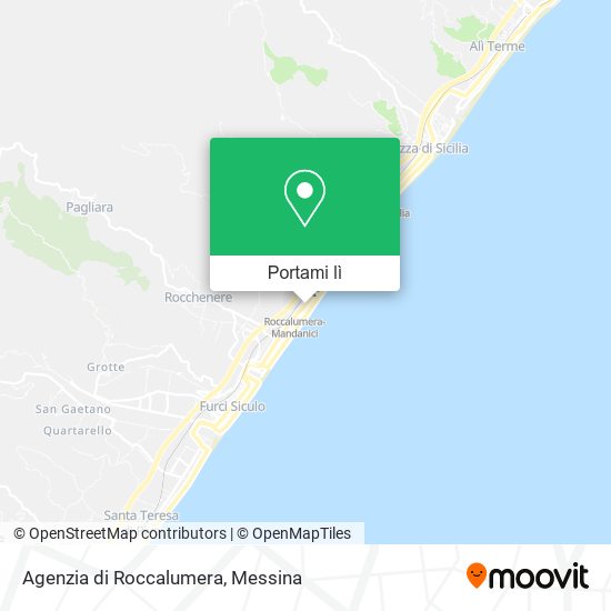Mappa Agenzia di Roccalumera