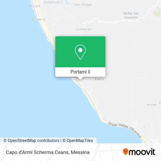 Mappa Capo d'Armi Scherma Ceans