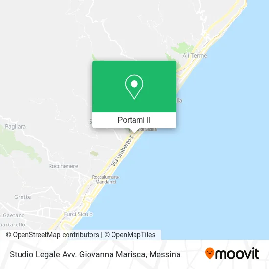 Mappa Studio Legale Avv. Giovanna Marisca
