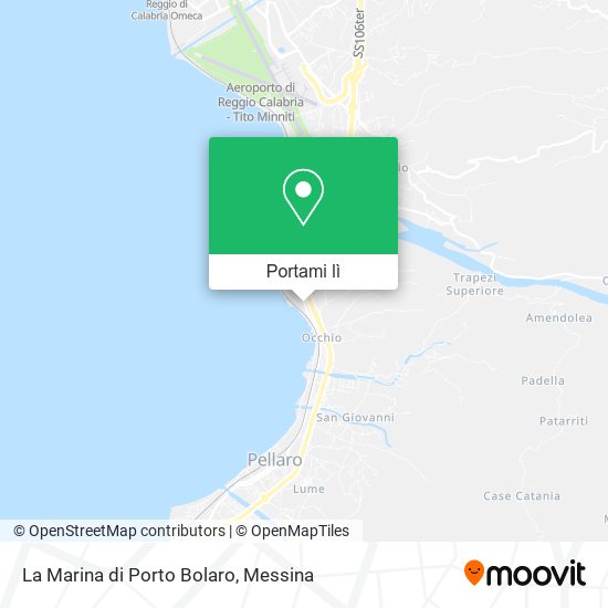 Mappa La Marina di Porto Bolaro