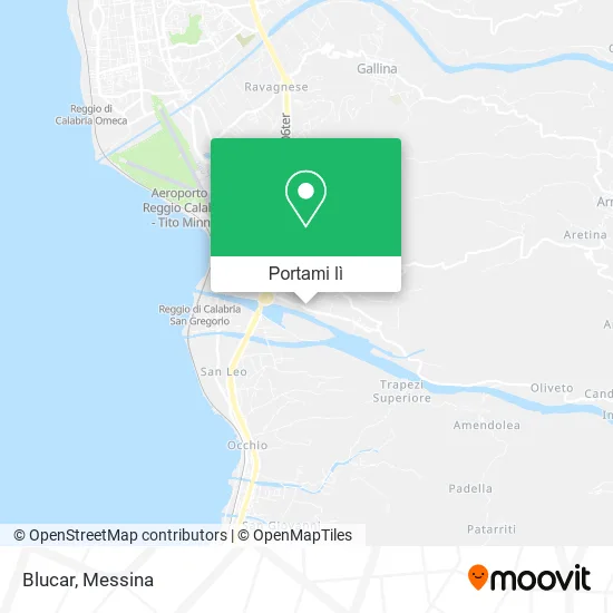 Mappa Blucar
