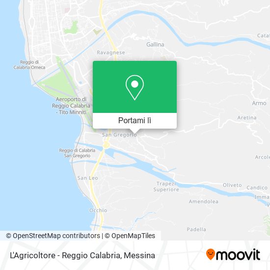 Mappa L'Agricoltore - Reggio Calabria