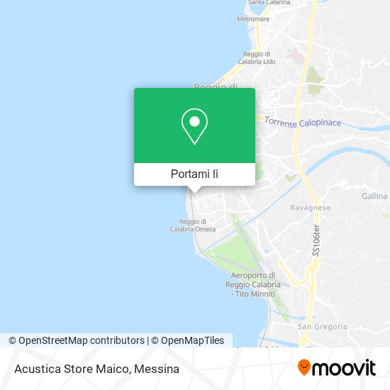 Mappa Acustica Store Maico