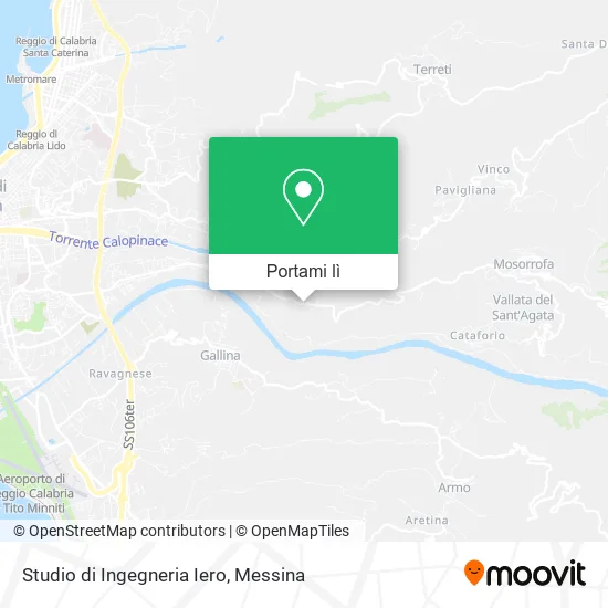Mappa Studio di Ingegneria Iero
